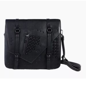 Killstar saddle bag sourpuss leather satchel shoulder tote goth purse dolls kill